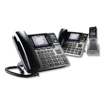 Motorola 1-4 Line Wireless Phone System Bundle, With 1 Deskphone, 1 Cordless Handset freeshipping - TVN Wholesale